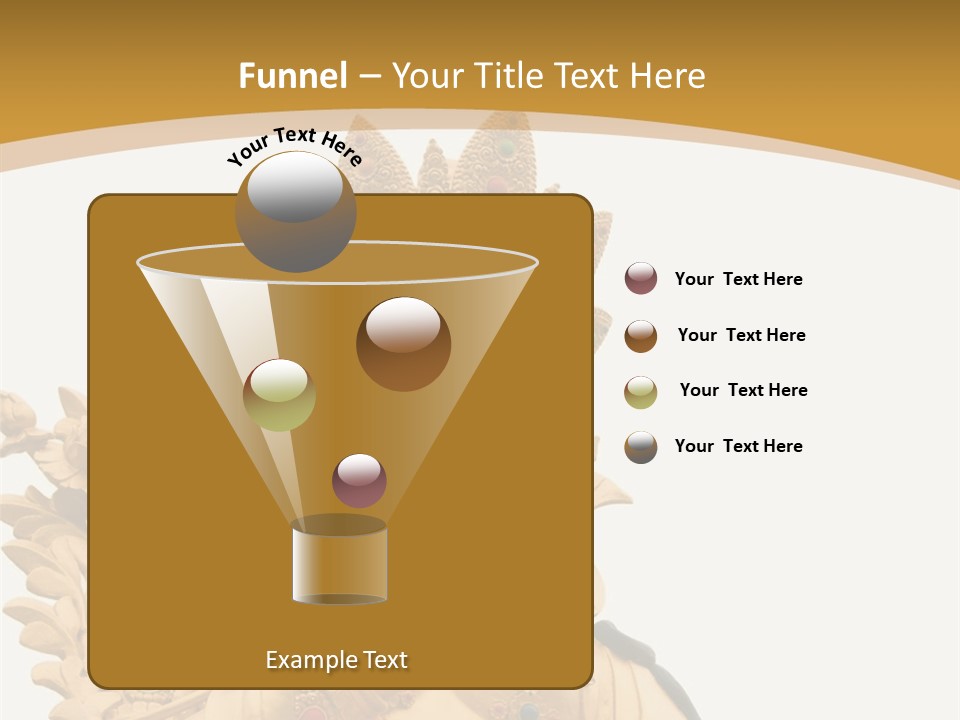 Face Budha Sculpture PowerPoint Template