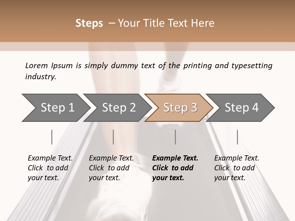 Workout Exercise Gym PowerPoint Template