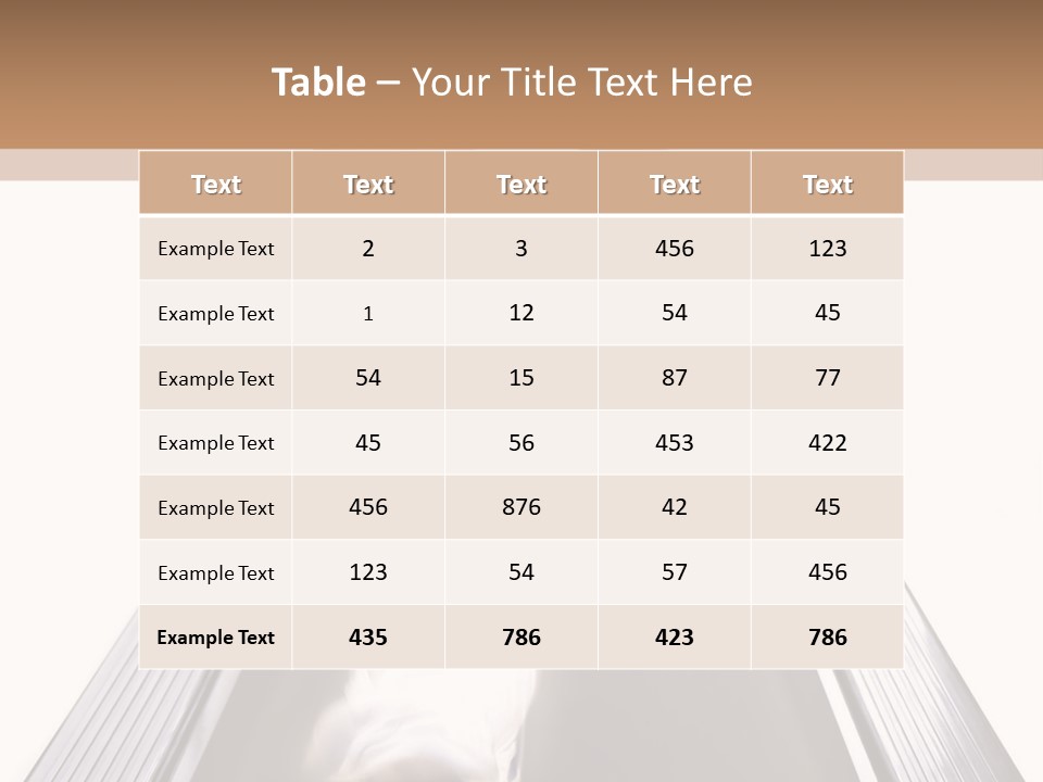 Workout Exercise Gym PowerPoint Template