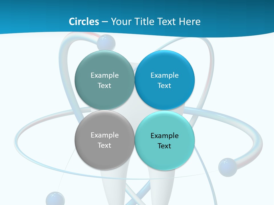 Icon Toothpaste Leg PowerPoint Template