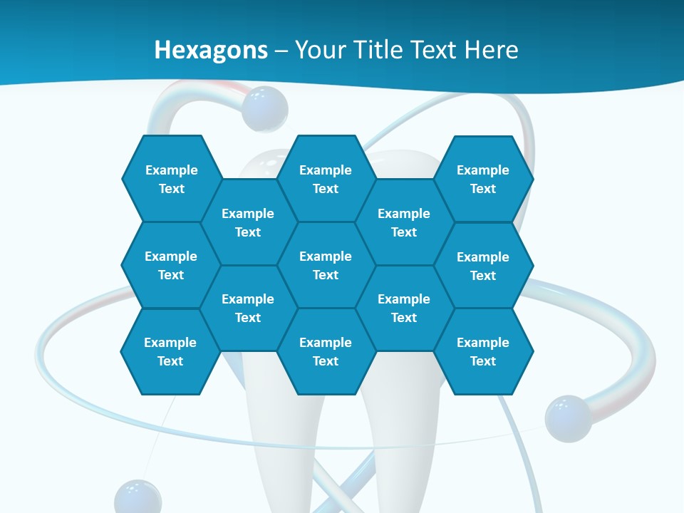 Icon Toothpaste Leg PowerPoint Template