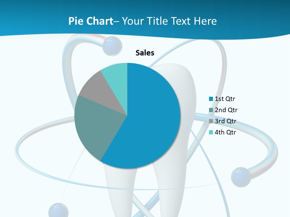 Icon Toothpaste Leg PowerPoint Template