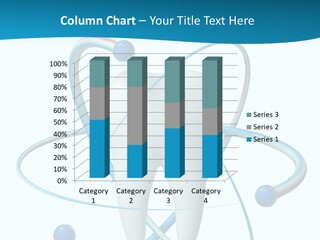 Icon Toothpaste Leg PowerPoint Template