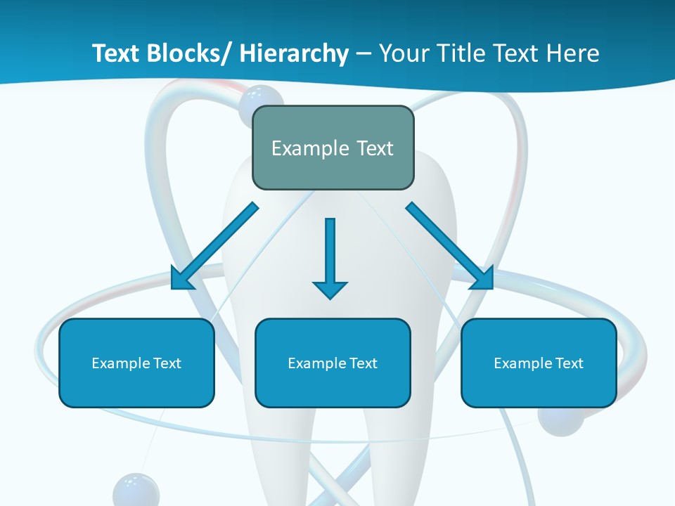 Icon Toothpaste Leg PowerPoint Template