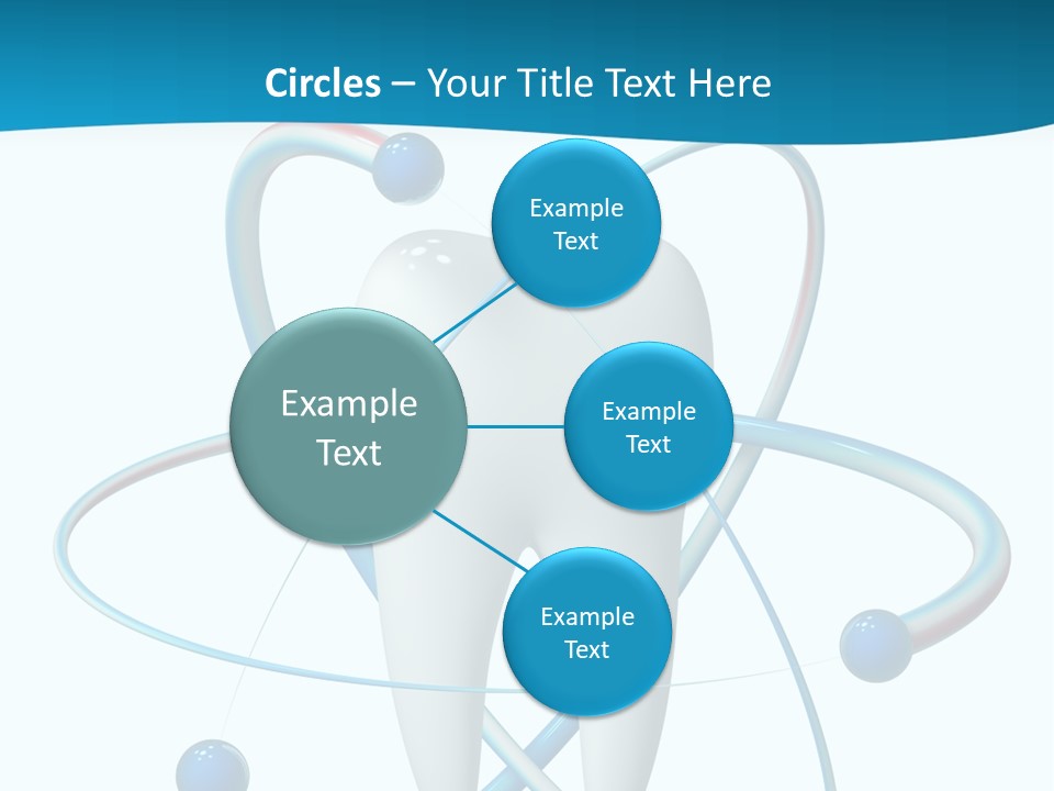 Icon Toothpaste Leg PowerPoint Template