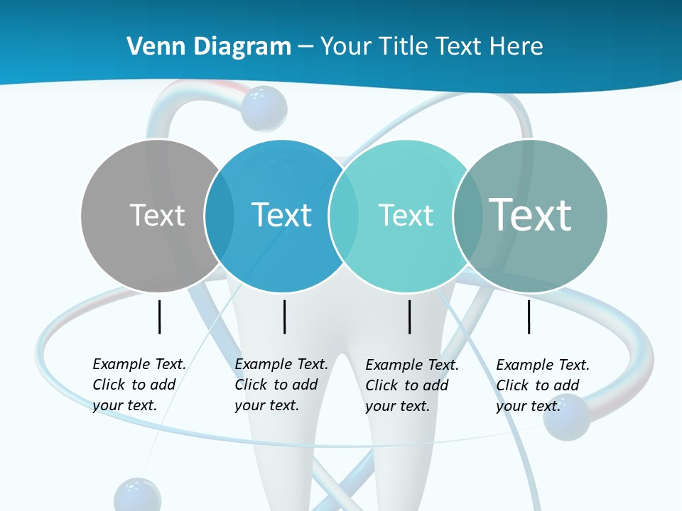 Icon Toothpaste Leg PowerPoint Template