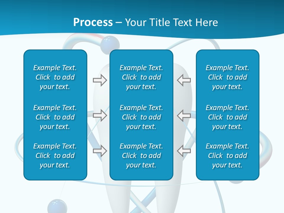 Icon Toothpaste Leg PowerPoint Template