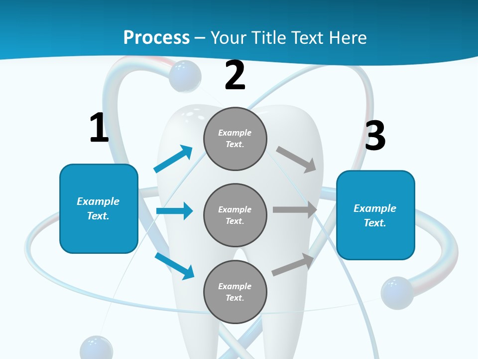 Icon Toothpaste Leg PowerPoint Template