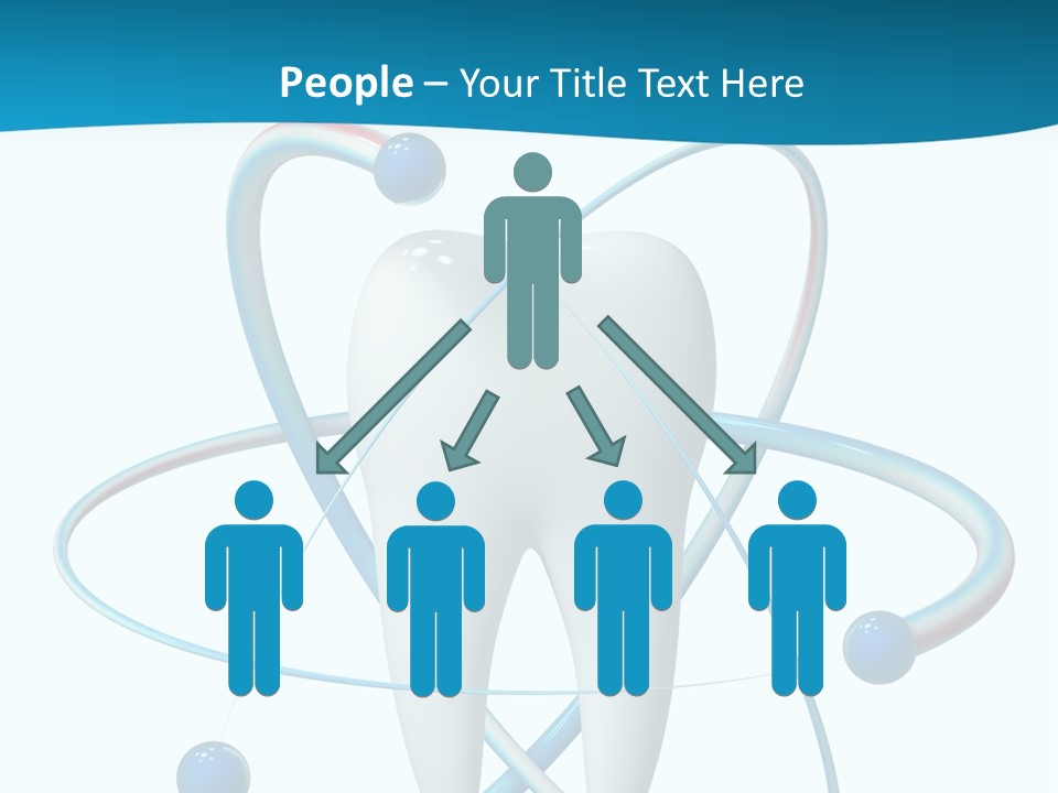 Icon Toothpaste Leg PowerPoint Template