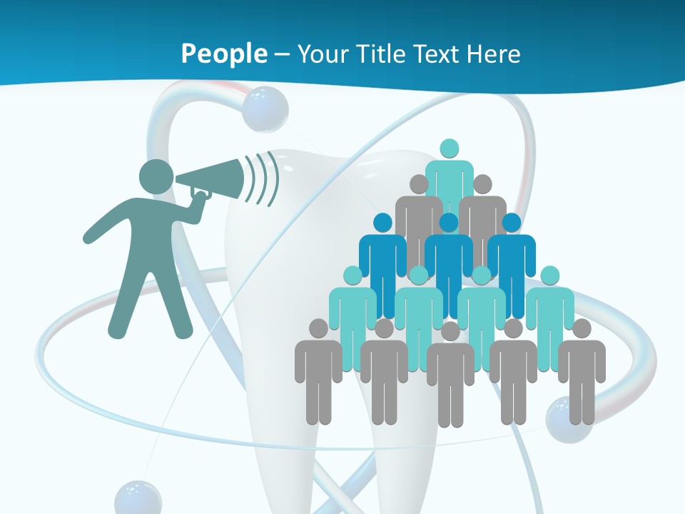 Icon Toothpaste Leg PowerPoint Template