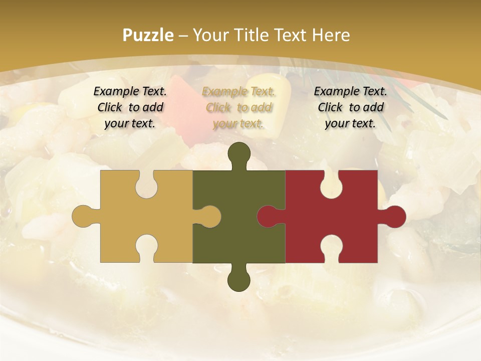 Red Garlic Potato PowerPoint Template