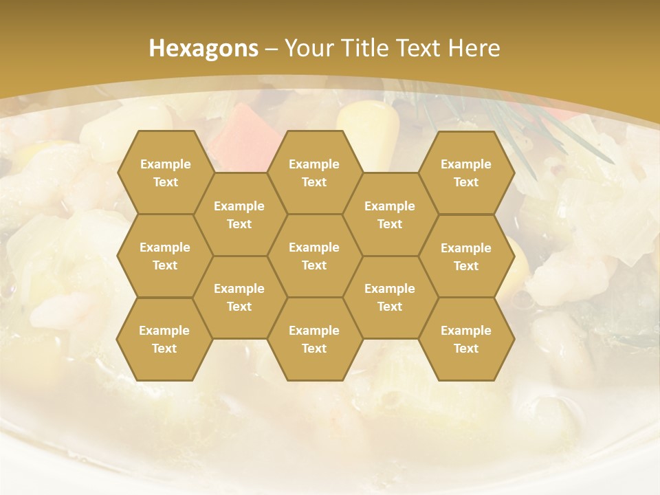 Red Garlic Potato PowerPoint Template