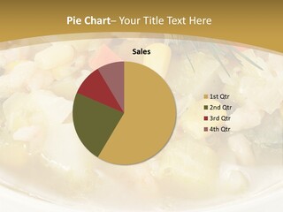 Red Garlic Potato PowerPoint Template