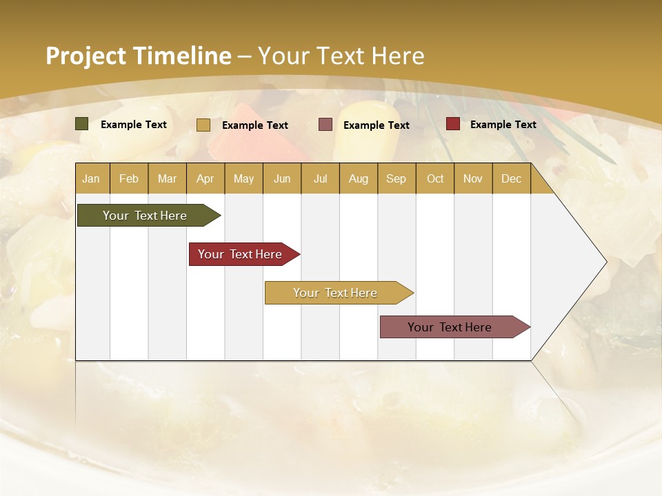 Red Garlic Potato PowerPoint Template