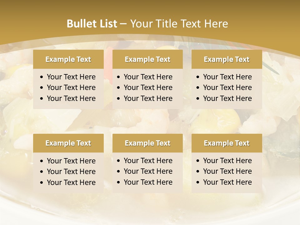 Red Garlic Potato PowerPoint Template