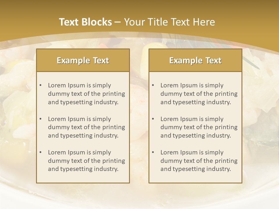 Red Garlic Potato PowerPoint Template