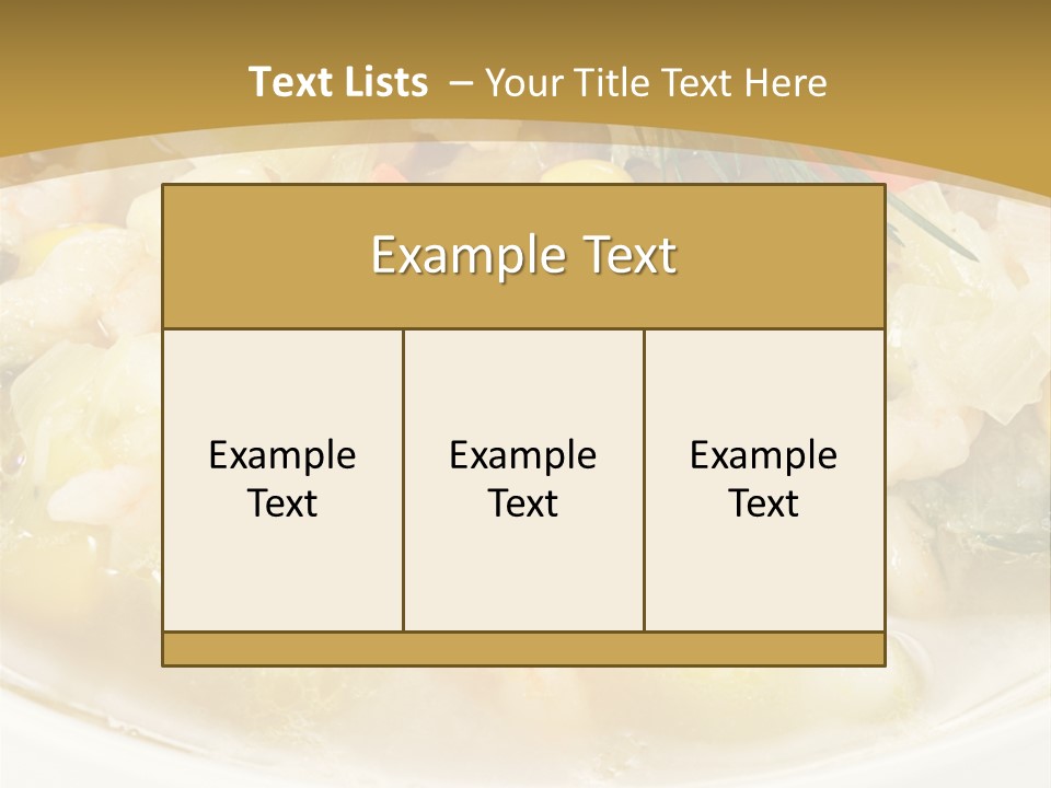 Red Garlic Potato PowerPoint Template