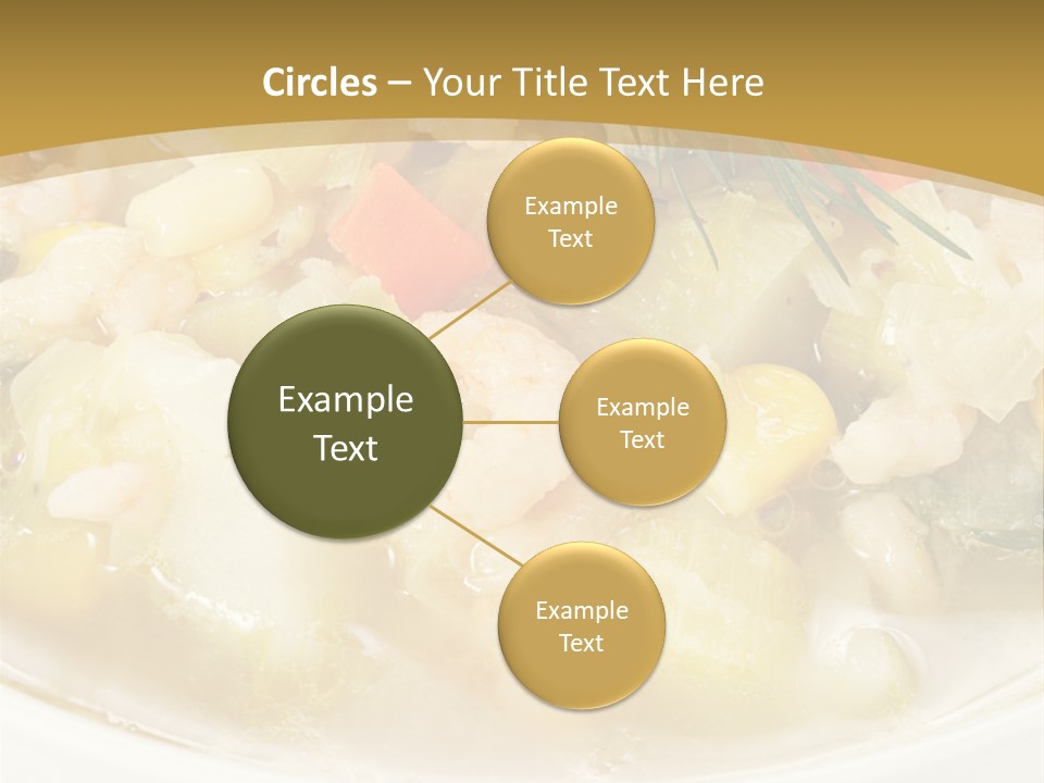 Red Garlic Potato PowerPoint Template