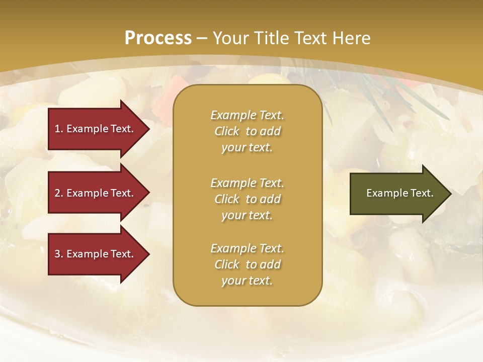 Red Garlic Potato PowerPoint Template