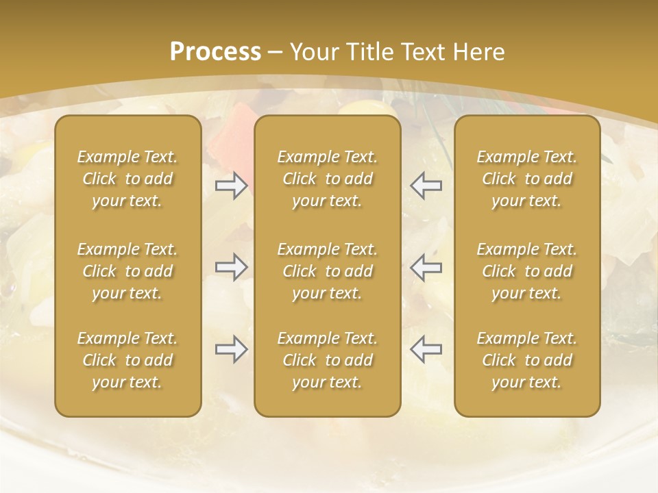 Red Garlic Potato PowerPoint Template