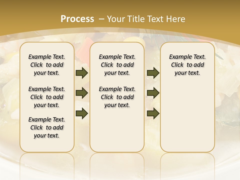 Red Garlic Potato PowerPoint Template