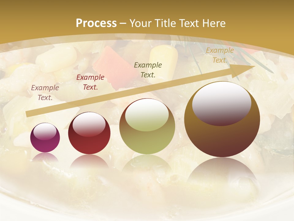 Red Garlic Potato PowerPoint Template