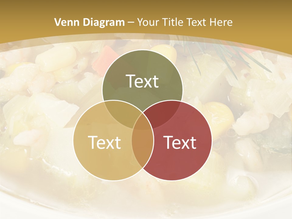 Red Garlic Potato PowerPoint Template