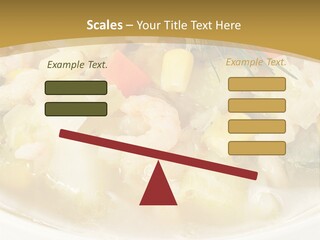 Red Garlic Potato PowerPoint Template