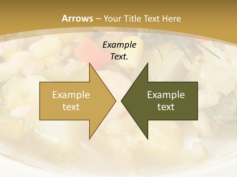 Red Garlic Potato PowerPoint Template