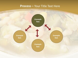 Red Garlic Potato PowerPoint Template