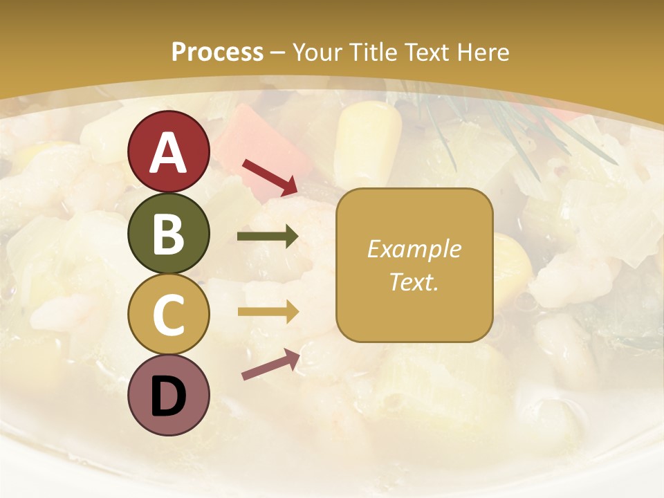 Red Garlic Potato PowerPoint Template