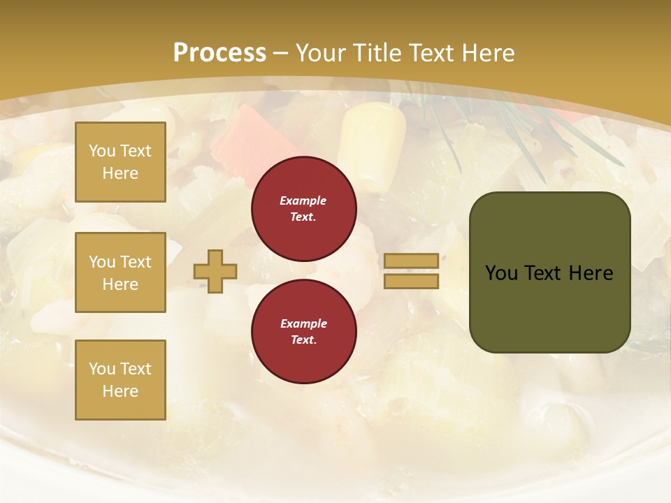 Red Garlic Potato PowerPoint Template