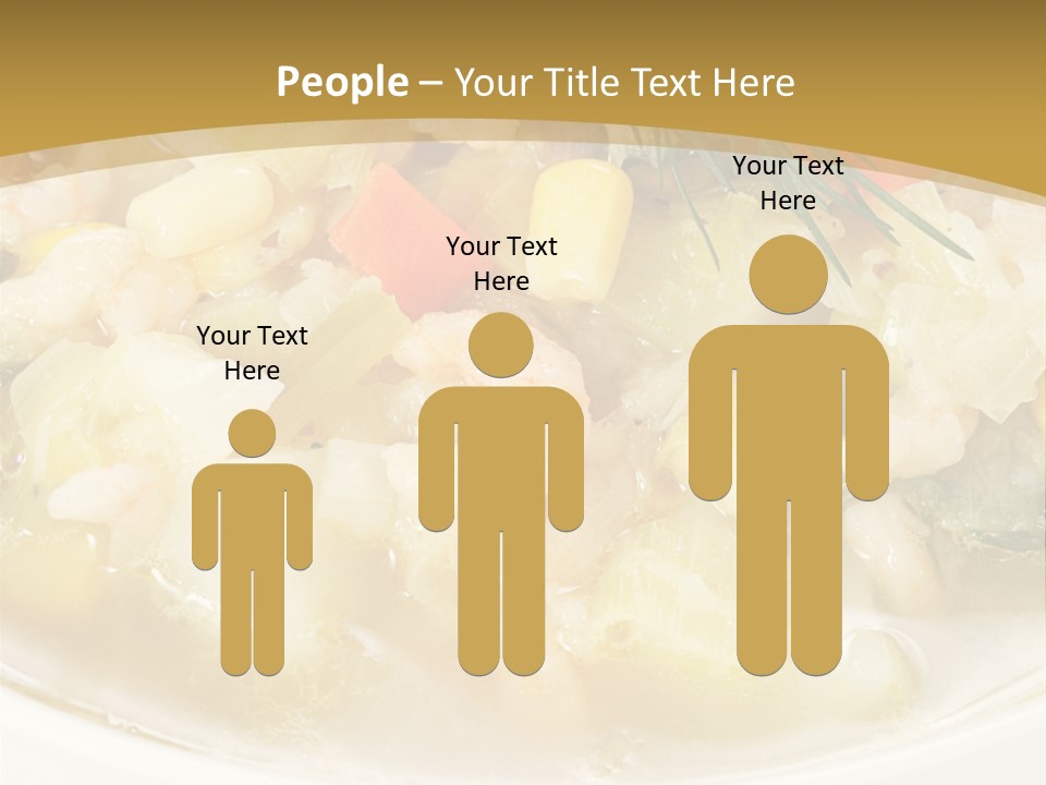 Red Garlic Potato PowerPoint Template