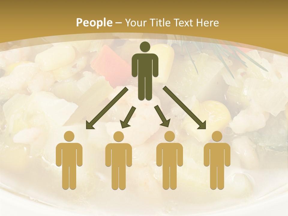 Red Garlic Potato PowerPoint Template