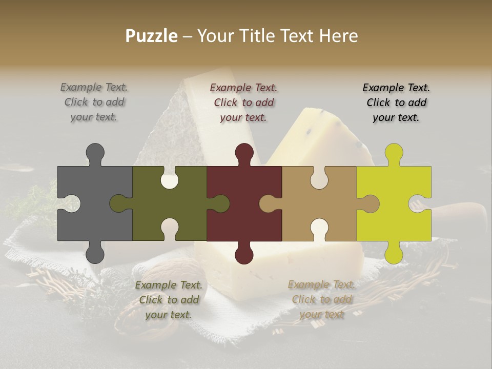 Winery Keg Glass PowerPoint Template