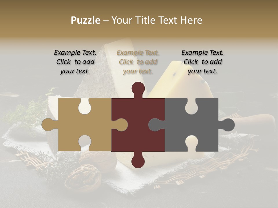 Winery Keg Glass PowerPoint Template