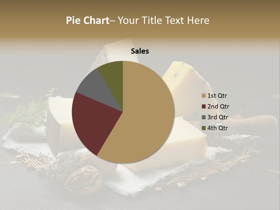 Winery Keg Glass PowerPoint Template