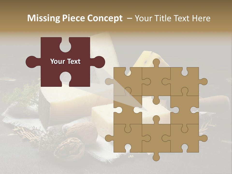 Winery Keg Glass PowerPoint Template