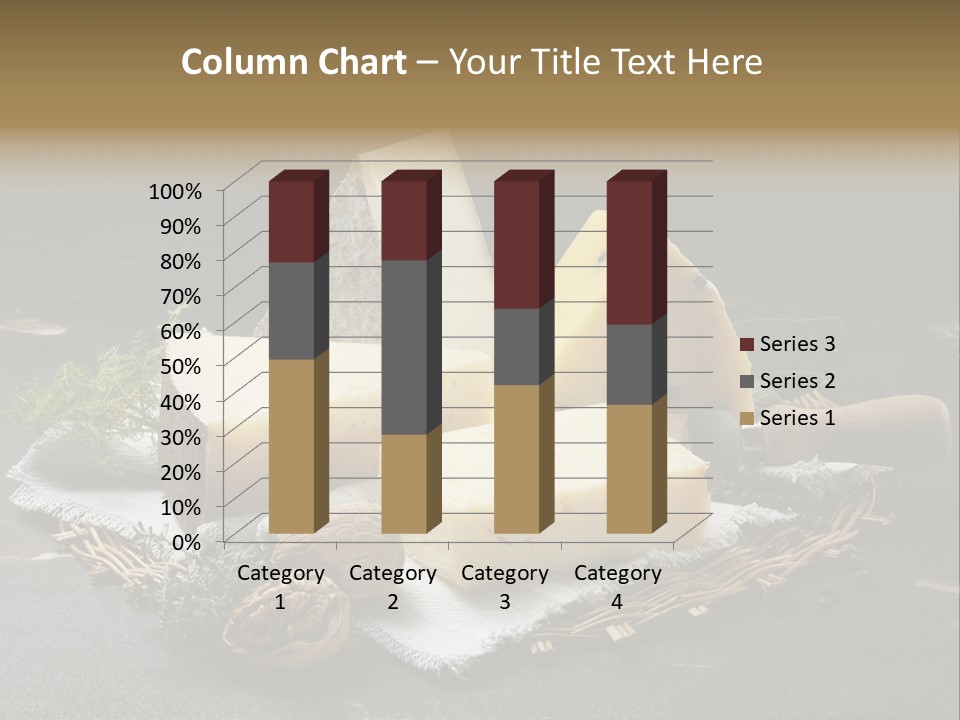 Winery Keg Glass PowerPoint Template