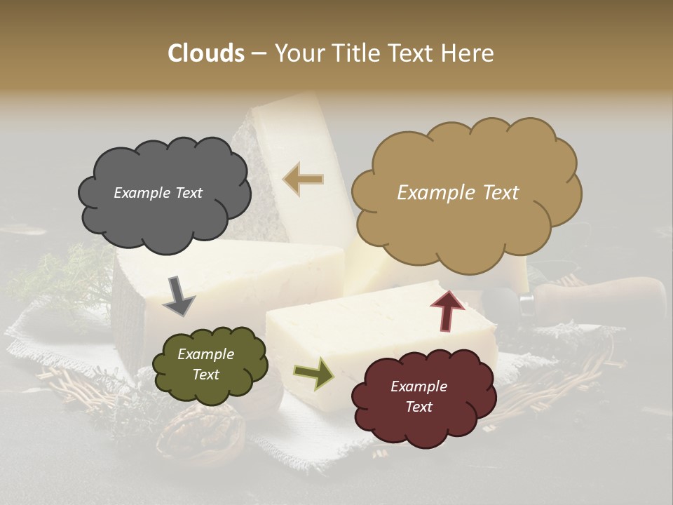 Winery Keg Glass PowerPoint Template