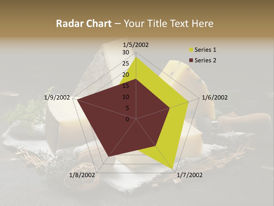 Winery Keg Glass PowerPoint Template