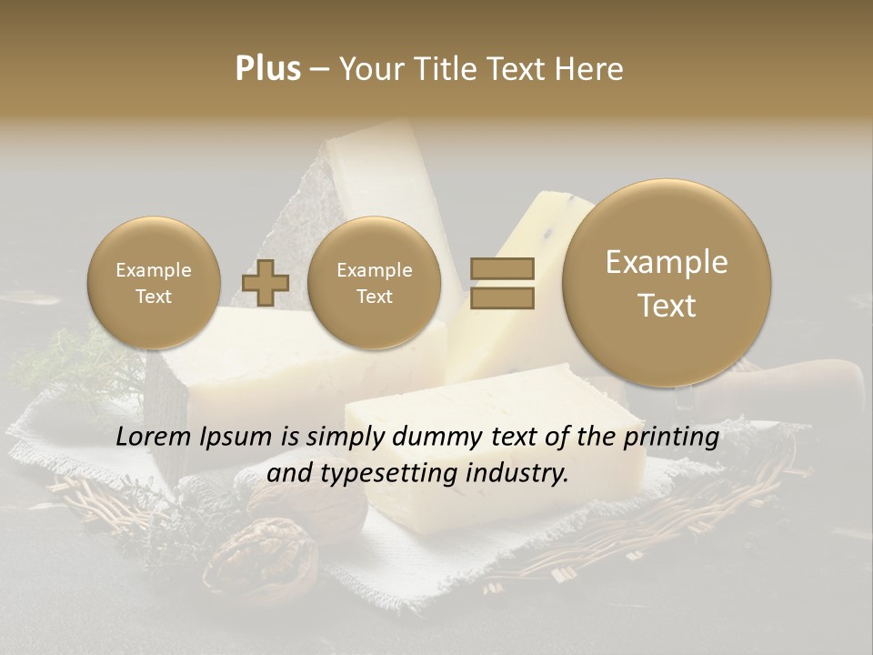 Winery Keg Glass PowerPoint Template