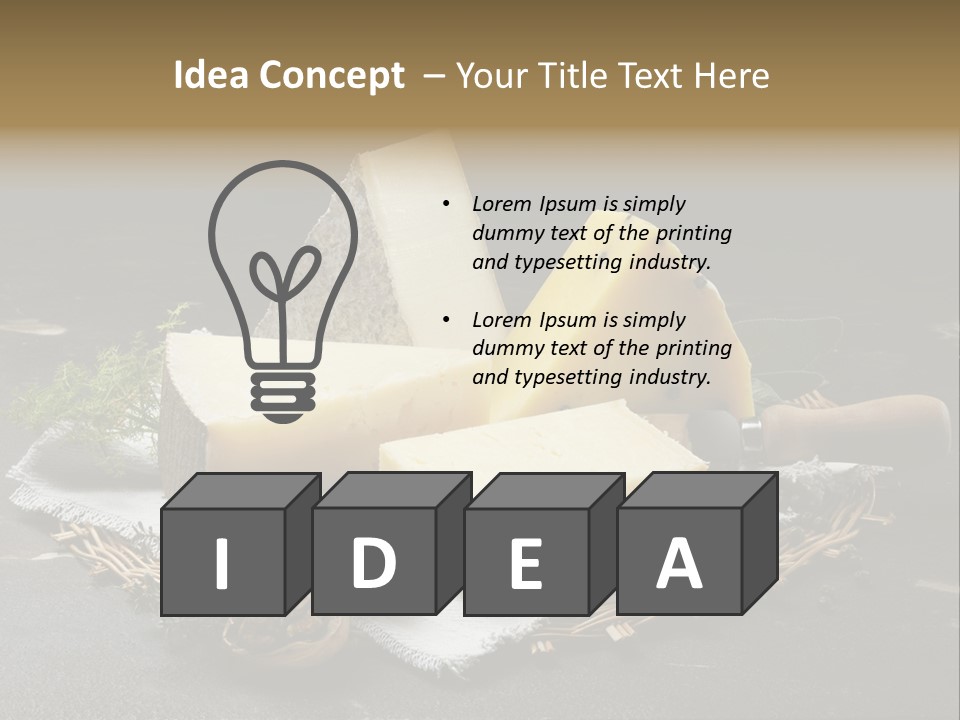 Winery Keg Glass PowerPoint Template