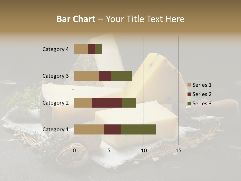 Winery Keg Glass PowerPoint Template