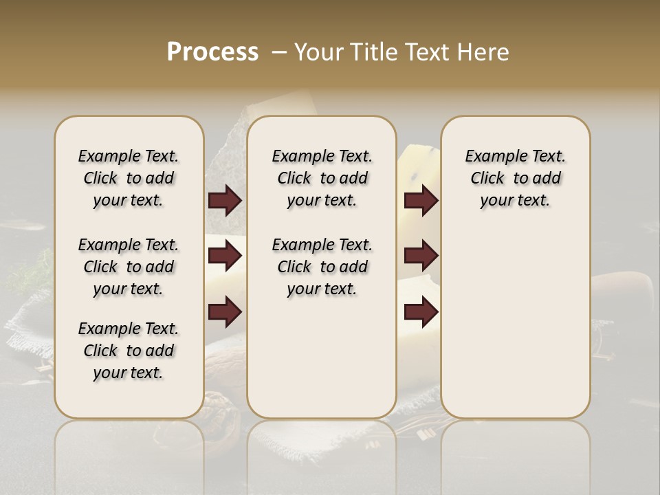 Winery Keg Glass PowerPoint Template