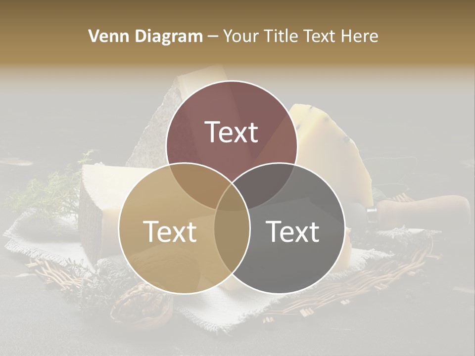 Winery Keg Glass PowerPoint Template