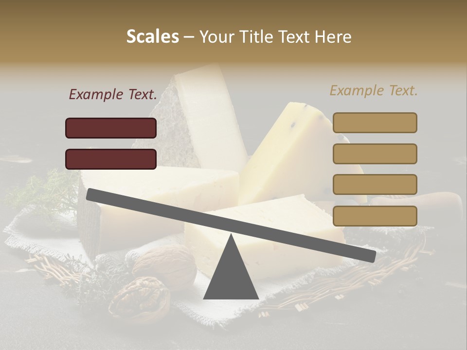 Winery Keg Glass PowerPoint Template