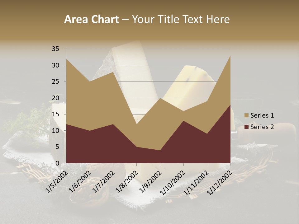 Winery Keg Glass PowerPoint Template
