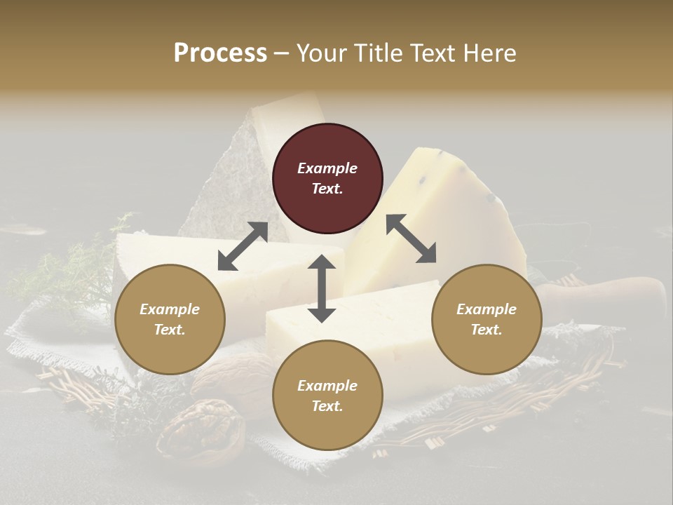 Winery Keg Glass PowerPoint Template