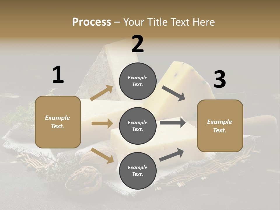 Winery Keg Glass PowerPoint Template
